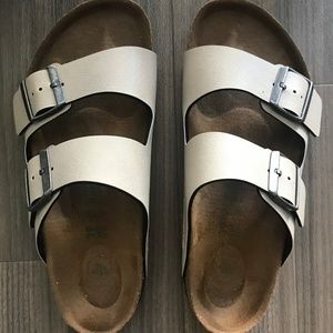 VEGAN - Birkenstock Arizona - Pull Up Stone